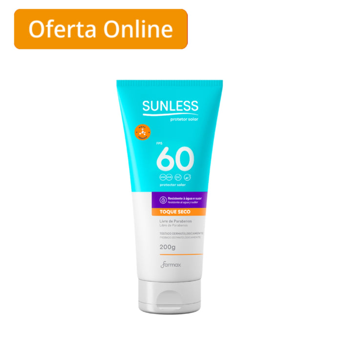 Sunless Protector Solar Fps60 Toque Seco X 200G