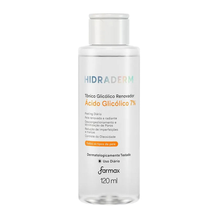 Tonico Glicolico Renovador Farmax Hidraderm X 120Ml