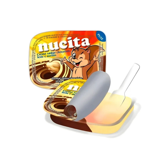 Nucita Crema Sabor A Chocolate Leche Y Avellanas X Unidad