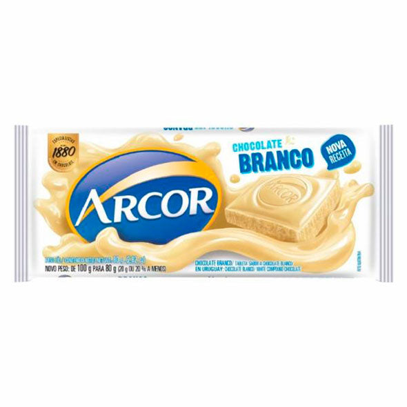 Arcor Tableta Blanco X 80G