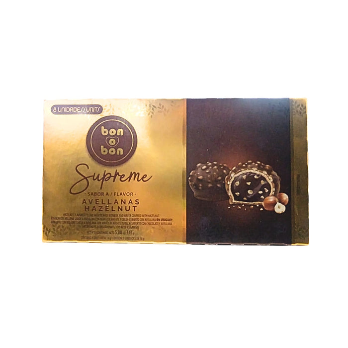 Paquete Bon O Bon Supreme Sabor Avellanas X 144G