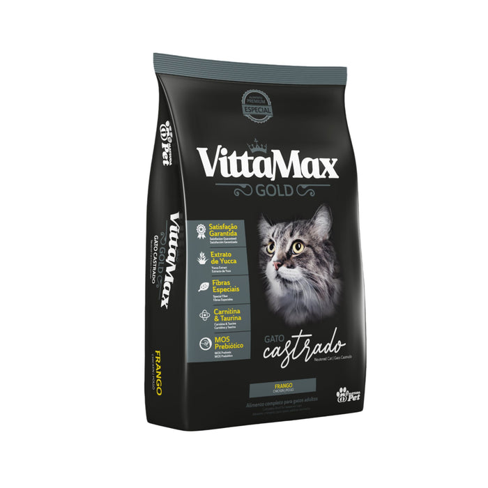 Croquetas Vittamax Gato Castrado Sabor Pollo X 1Kg