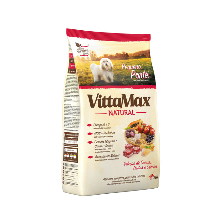 Croquetas Vittamax Razas Pequeñas Carnes Frutas Y Cereal X 1Kg