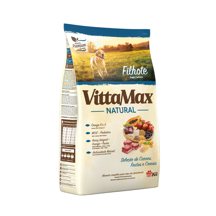Croquetas Vittamax Cachorro Carnes Frutas Y Cereal X 1Kg
