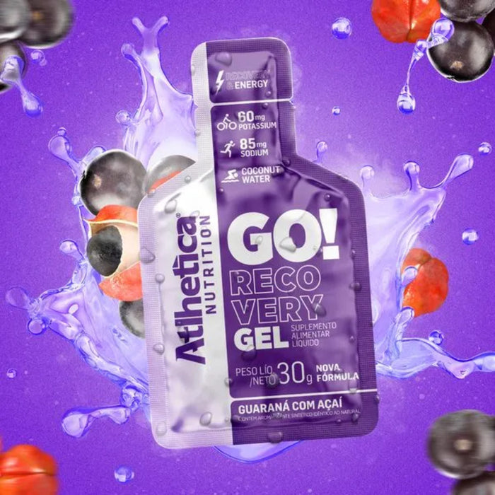 Suplemento Athletica Go Energy Gel Guaraná Acai X 30G
