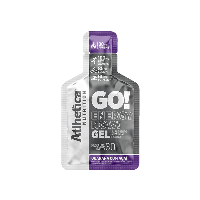 Suplemento Athletica Go Energy Gel Guaraná Acai X 30G