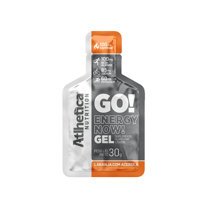 Suplemento Athletica Go Energy Gel Naranja Acerola X 30G