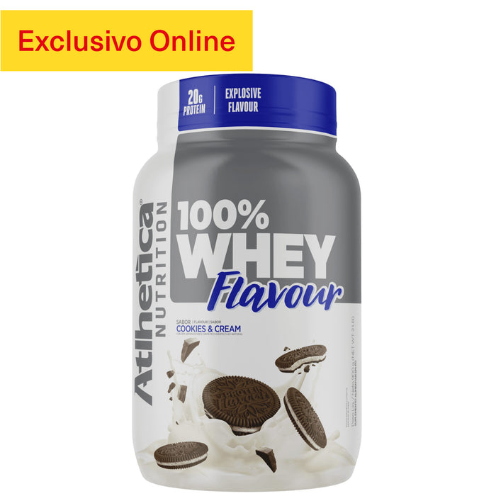 Suplemento 100% Whey Atlhetica Sabor Galleta Y Crema X 900G