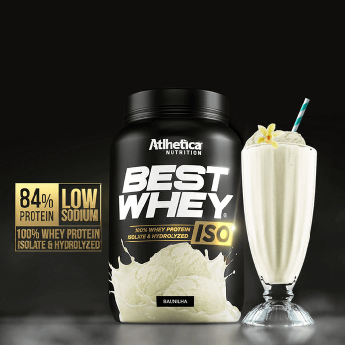 Suplemento Best Whey Iso Atlhetica Sabor Vainilla X 900G