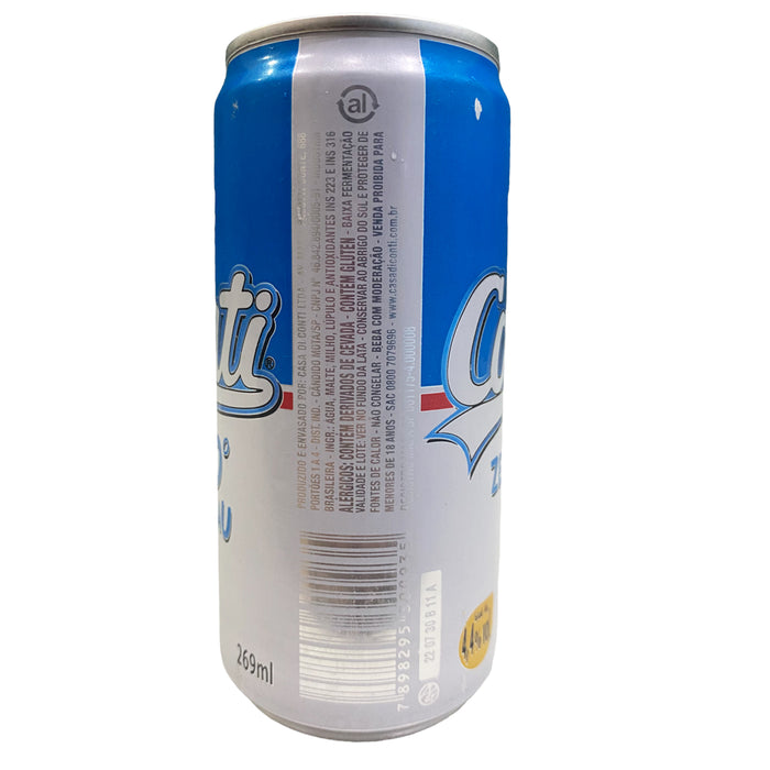 Conti Zero Grau Cerveza Lata X 269Ml