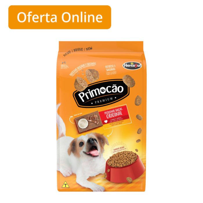 Alimento Para Perro Primocao Premiun Carne/Arroz Raza Pequeña X 1K