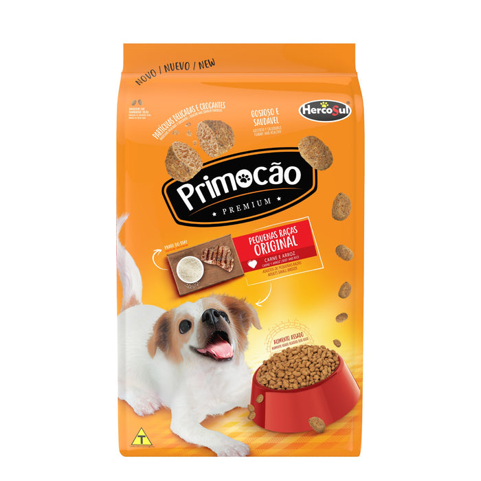 Alimento Para Perro Primocao Premiun Carne/Arroz Raza Pequeña X 1K