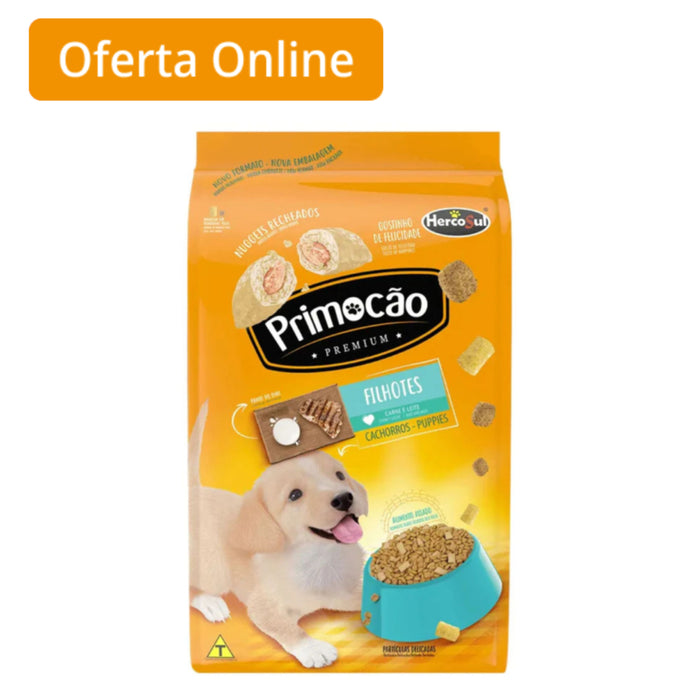 Primocao Premiun Cachorros Carne Y Leche X 1Kg