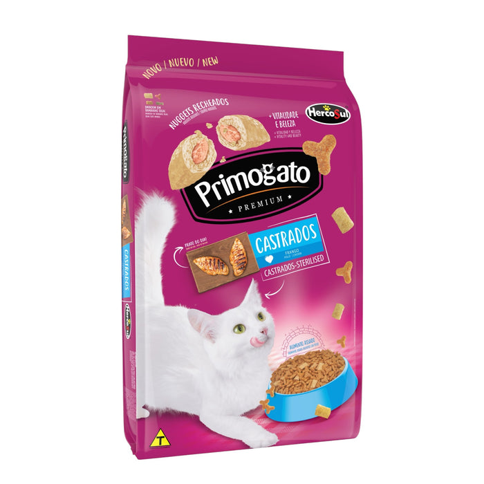 Alimento Para Gato Primogato Castrados Sabor Pollo X 500G