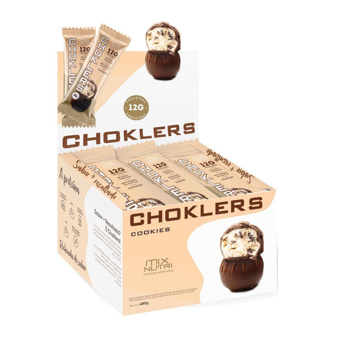 Mix Nutri Barra Proteica Cookies Choklers X 40G