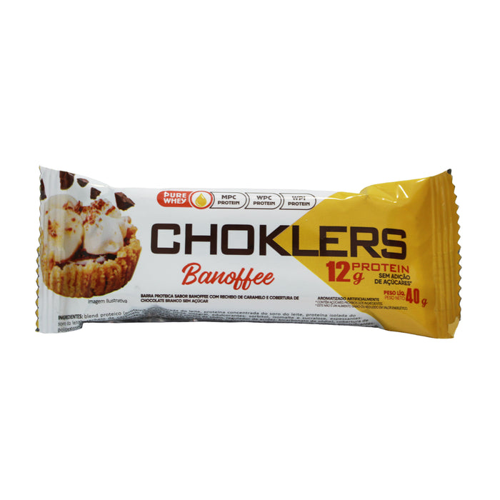 Choklers Barra Proteica Banoffee X 40G