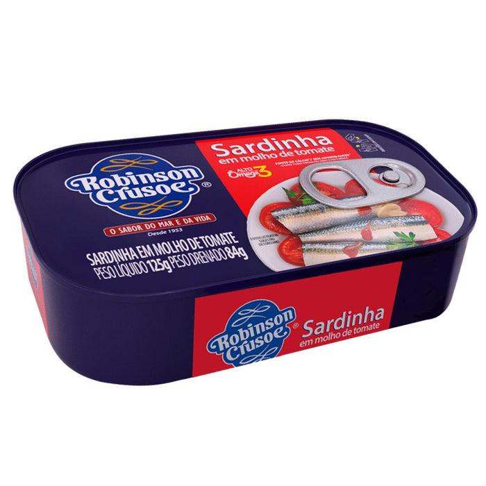 Sardina Robinson Crusoe Salsa De Tomaste Lata X 125G