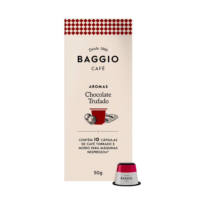 Baggio Café Nespresso Chocolate Trufado X 10 Cap/50Gr