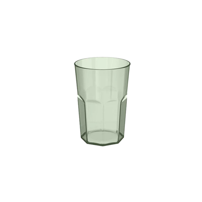 Vaso Ou Drink Verde Salvia Transparente 400Ml
