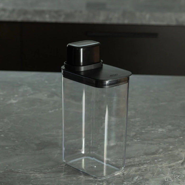 Pote Hermético Ou Drop Con Medidor Negro 2.3L