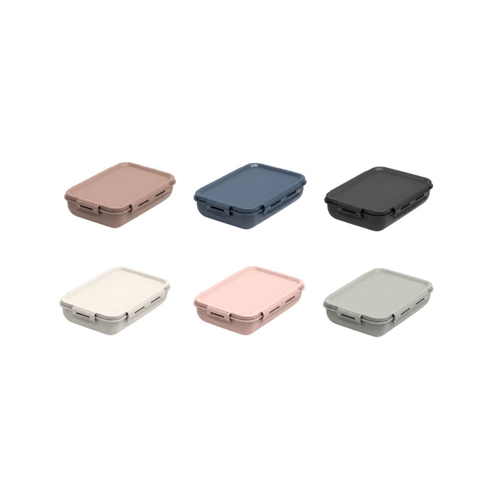 Contenedor Hermético Ou Rectangular Marmita Colores Surtidos