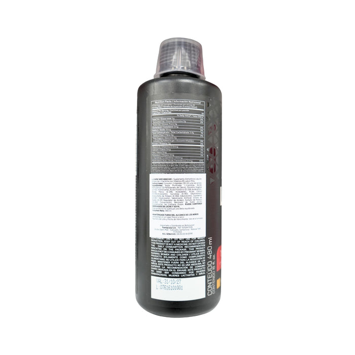 Suplemento L-Carnitine 1400 Atlhetica Sabor Piña X 480Ml