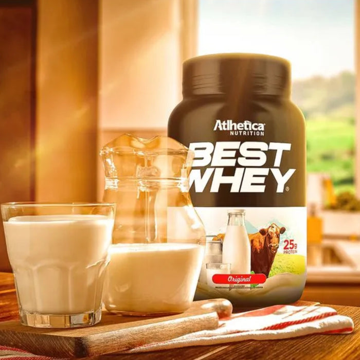 Suplemento Atlhetica Best Whey 25G Proteína Original X 900G