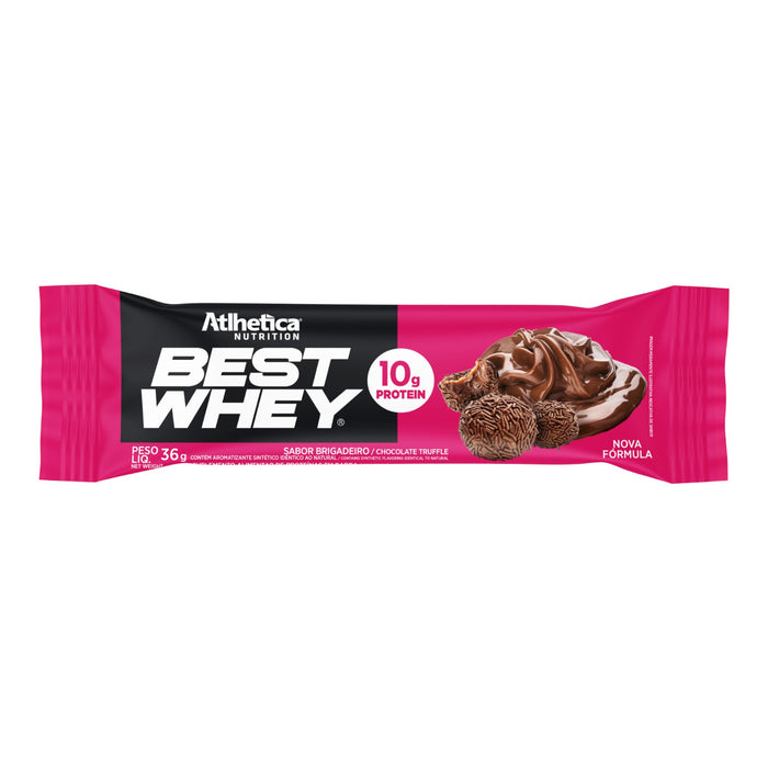 Barra De Proteína Best Whey Atlhetica Trufas Con Chocolate X 33G