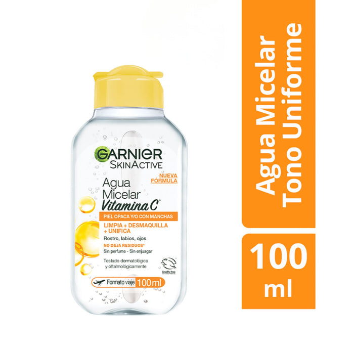 Agua Micelar Garnier Skin Active Vitamina C X 100Ml