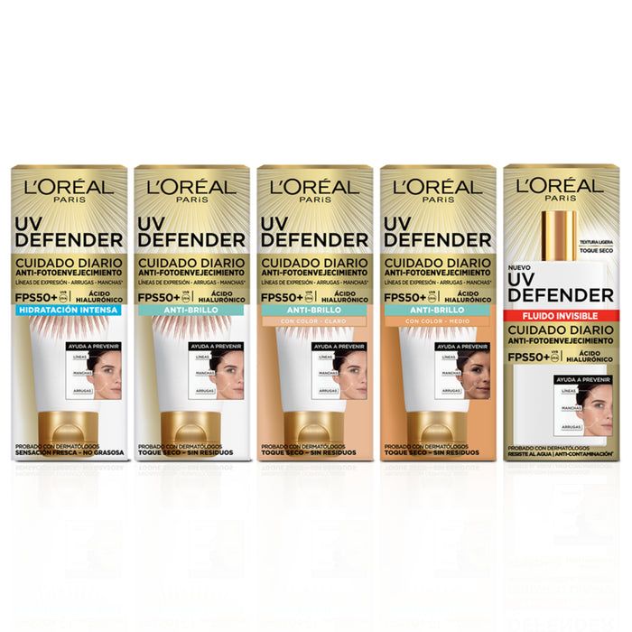 Protector Solar L'oréal Uv Defender Fluido Invisible Fps 50 X 40G