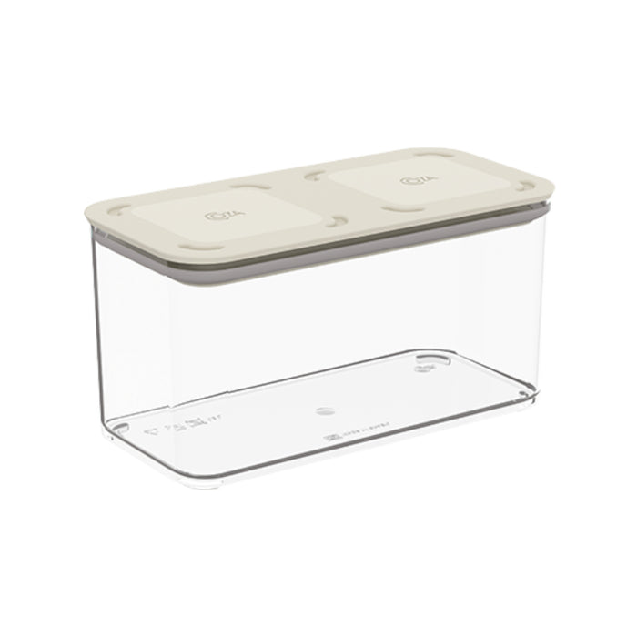 Contenedor Organizador Brinox Rectangular Gris Modo X 1.3L