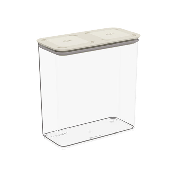 Contenedor Organizador Brinox Rectangular Gris Modo X 2.7L