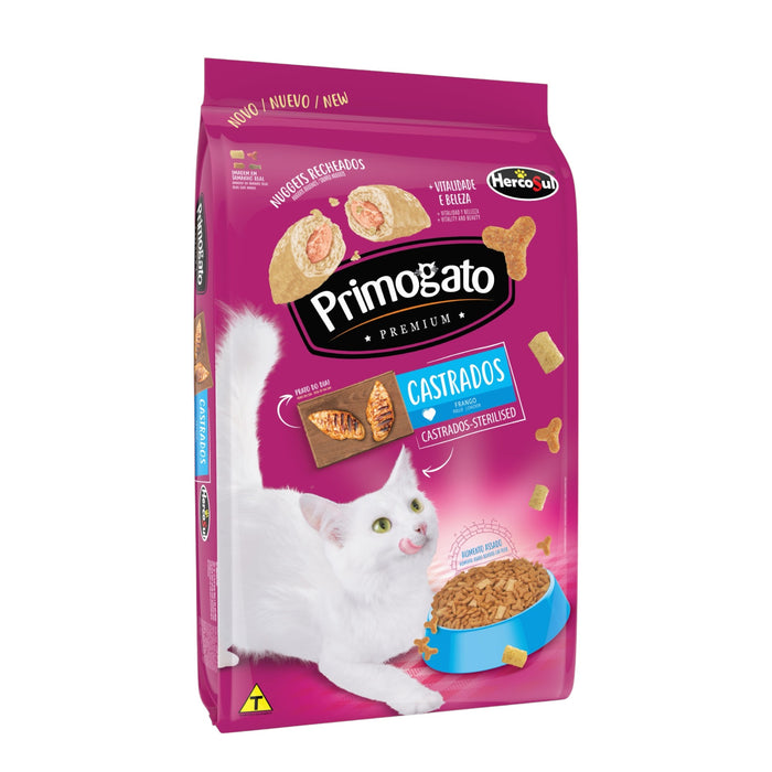 Alimento Primogato Castrados Sabor Pollo X 1Kg