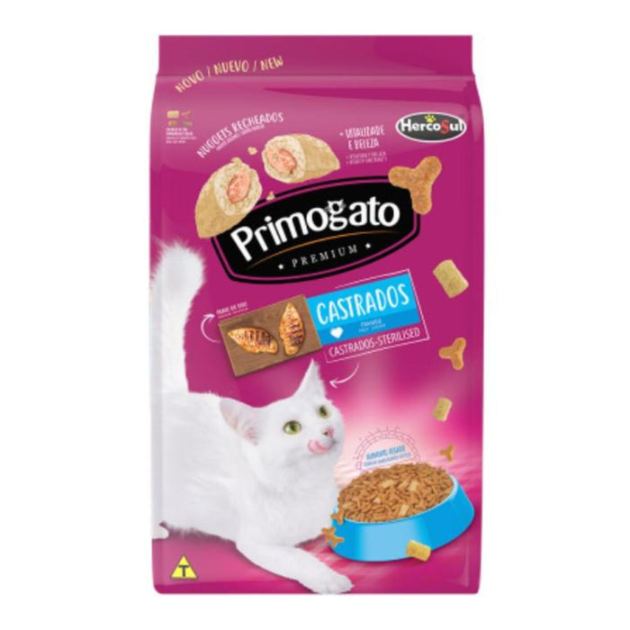 Alimento para Gato Primogato Premiun Castrados Pollo X 3Kg