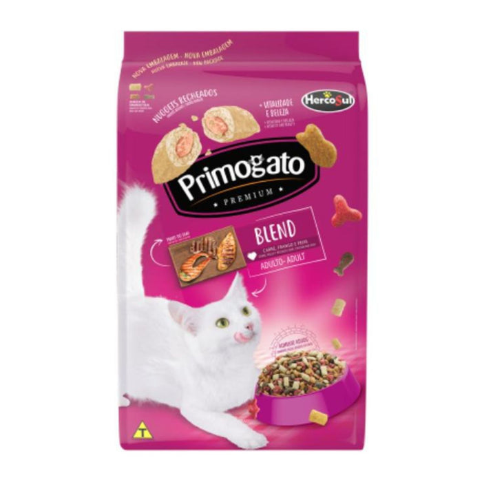 Alimento para Gato Primogato Premiun Adult Carne/Pollo/Pescado X 3Kg