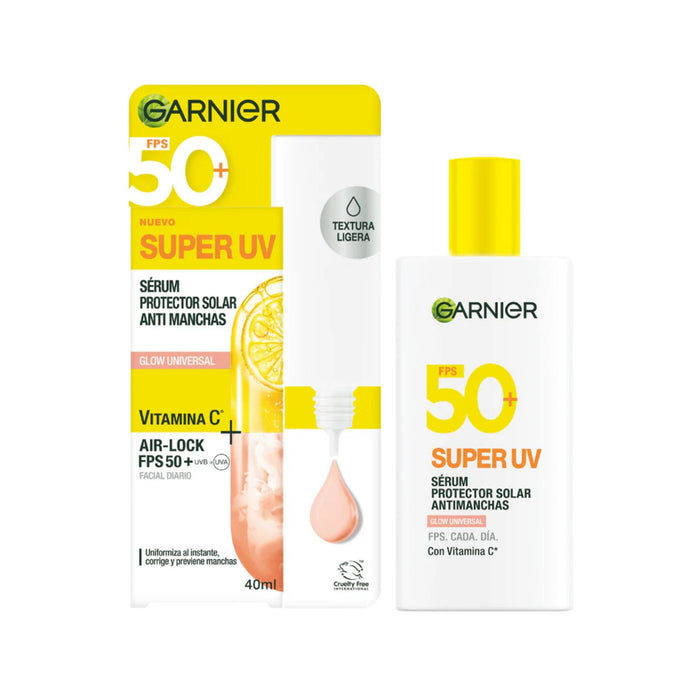 Sérum Protector Solar Garnier Glow Universal Anti Manchas X 40Ml