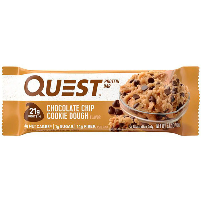 Questbar Protein Bar Chocochip Barra De Proteina X 60G