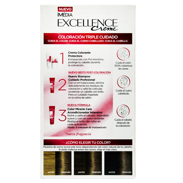 Excellence Tinte 6.1 X Unidad