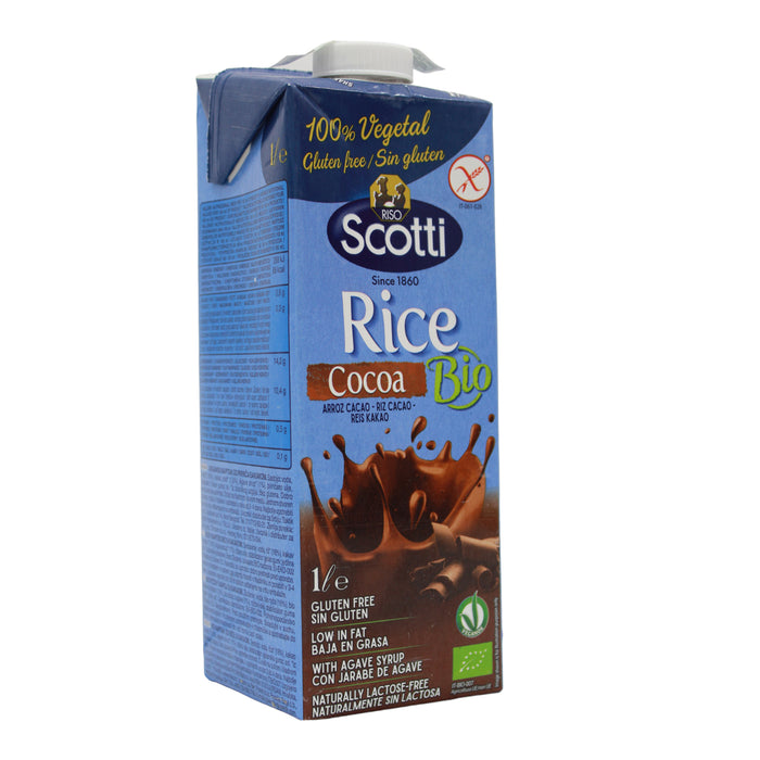 Riso Scotti Bebida De Arroz Y Cacao Sin Gluten X 1 L