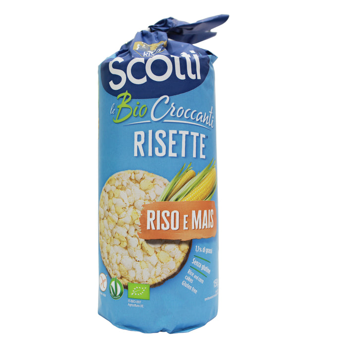 Riso Scotti Tortita De Arroz Maiz Sin Gluten X 150G