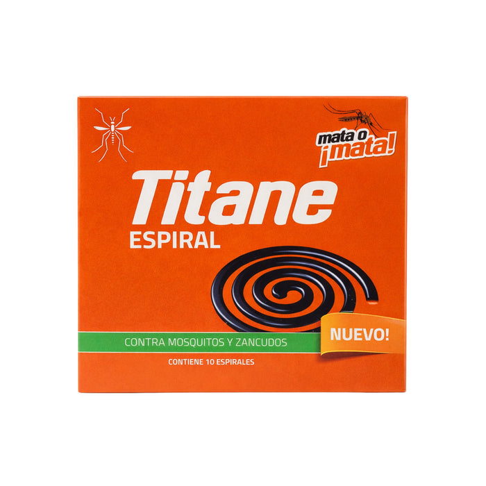 Espiral Titane Para Mosquitos Y Zancudos X 10 Unidades