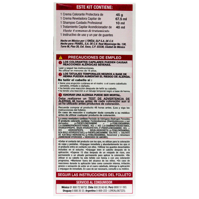 Excellence Tinte 5 X Unidad