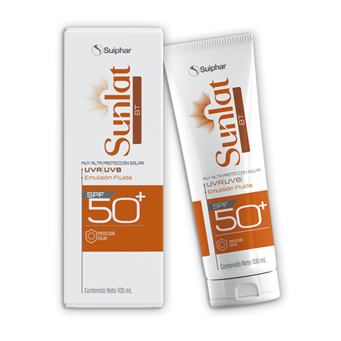 Emulsion Protectora Sunlat Bt Spf 50+ X 100Ml