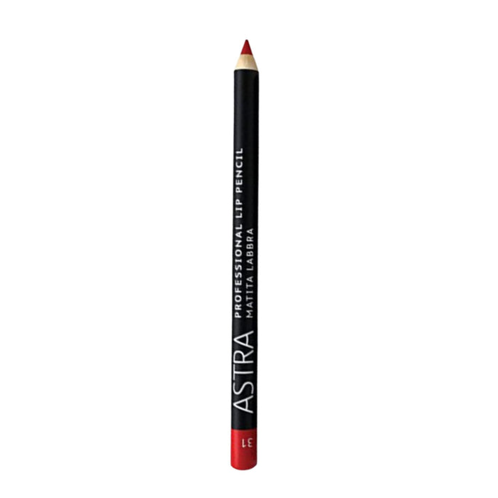 Lápiz Labial Astra Professional Lip Pencil Nro. 31 Red