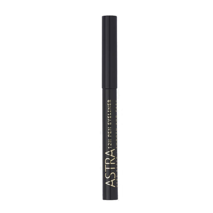 Delineador De Ojos Astra 12H Pen Eyeliner Nro. 01 Black X 1.10Ml
