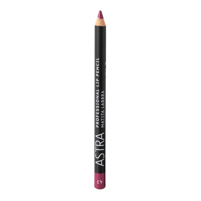 Lápiz Labial Astra Professional Lip Pencil Nro. 43 Bordeaux