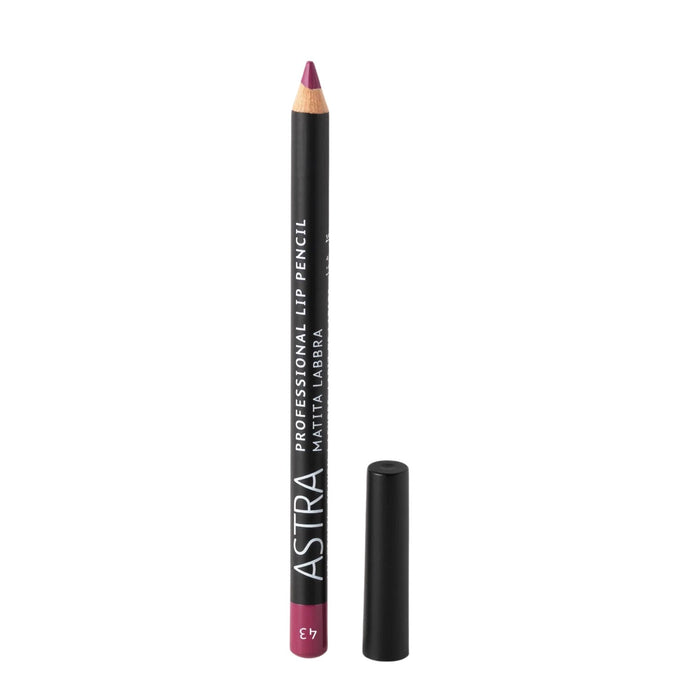 Lápiz Labial Astra Professional Lip Pencil Nro. 43 Bordeaux