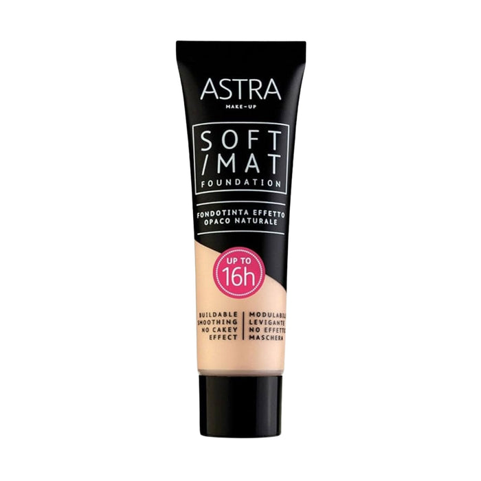 Base De Maquillaje Astra Soft Mat Foundation N02 Butter X30ml