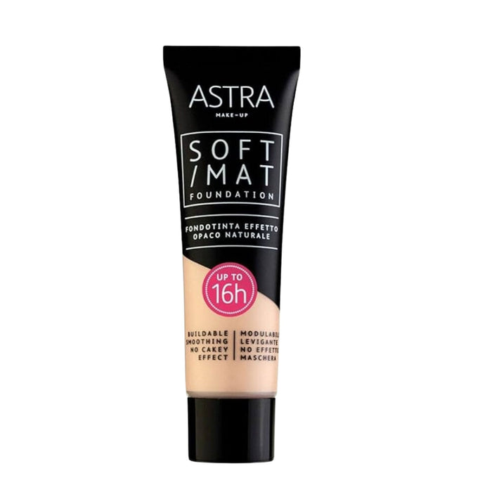 Base De Maquillaje Astra Soft Mat Foundation N04 Vainilla X 30Ml