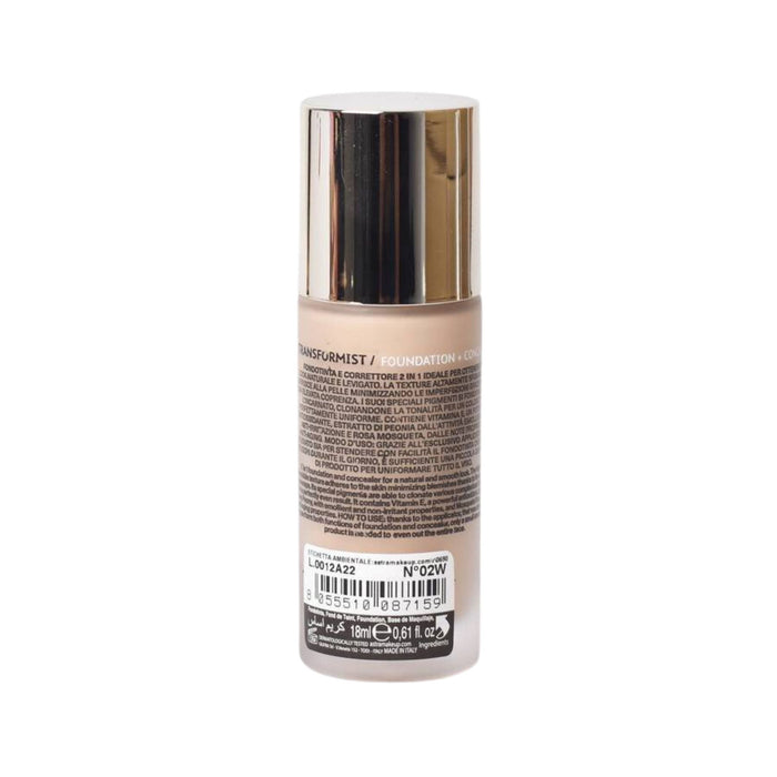 Base Y Corrector Astra Transformist Found Conce N002w Dune X 18Ml